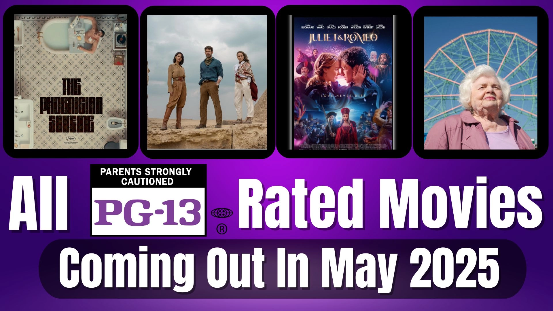 All PG-13 Rated Movies Releasing in May 2025