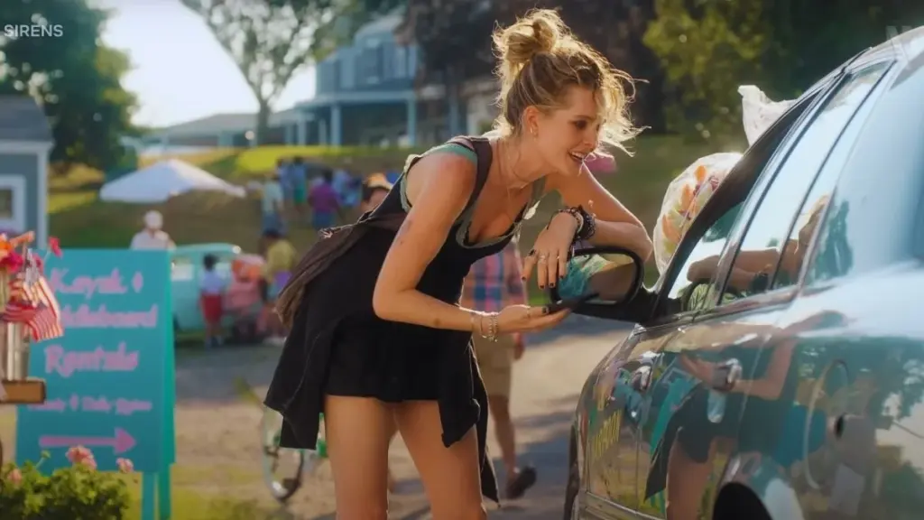 Meghann Fahy as Devon in Netflix’s Sirens