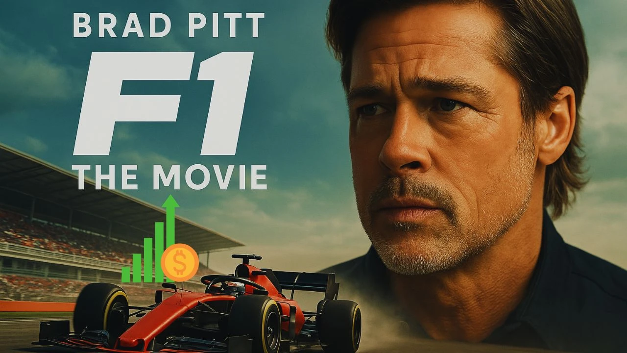 Brad Pitt’s ‘F1 The Movie’ Dominates Box Office with Record-Breaking $55.6 Million Weekend