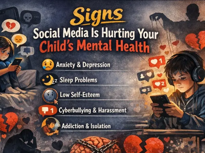 Signs Social Media Is Hurting Your Child’s Mental Health
