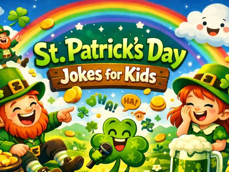 55 St. Patrick’s Day Jokes for Kids