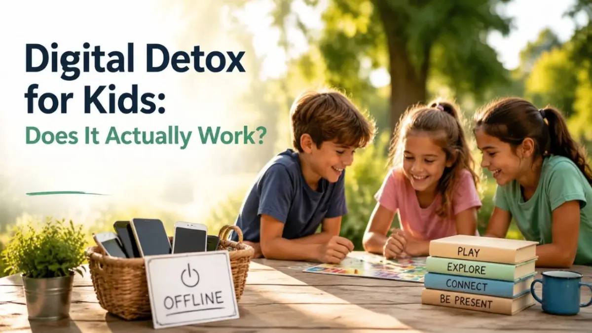 Digital Detox for Kids: Does It Actually Work?