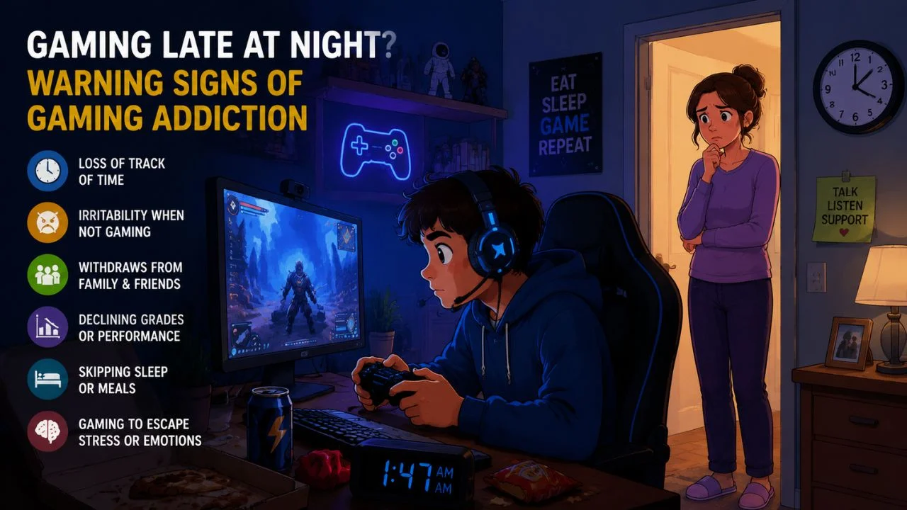 Gaming Addiction in Children Warning Signs and What to Do