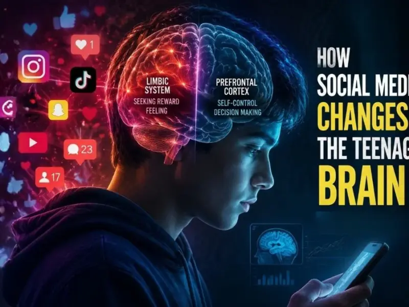 How Social Media Changes the Teenage Brain? What Neuroscience Says