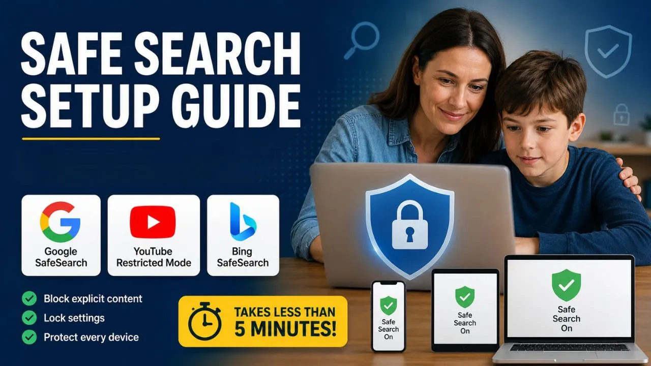 How to Turn On Safe Search for Google, YouTube and Bing