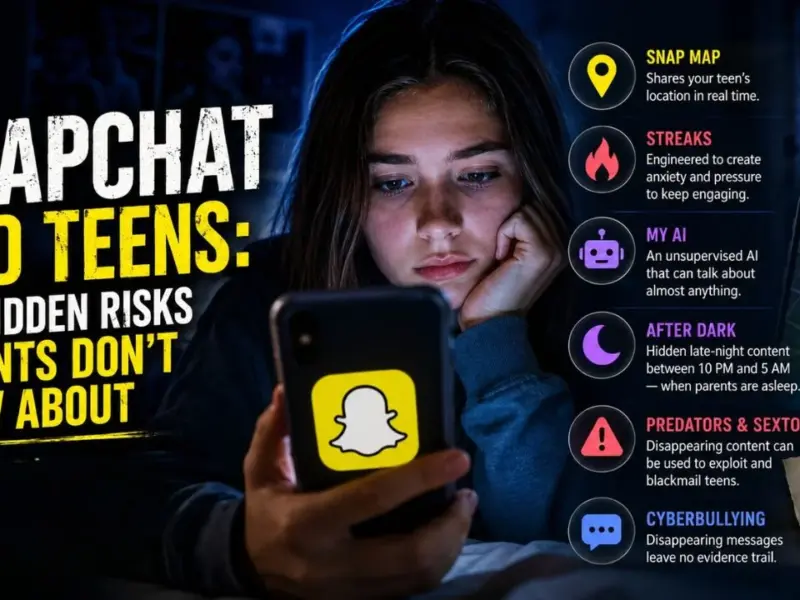 Snapchat and Teens: The Hidden Risks Parents Don’t Know About