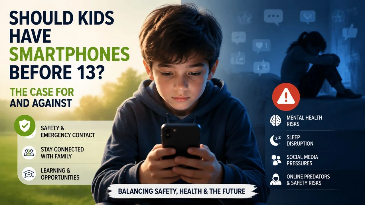 Should Kids Have Smartphones Before 13 Parents Guide