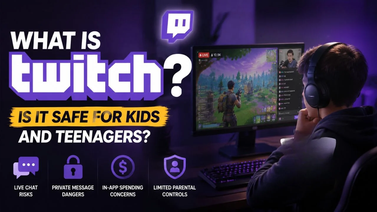 What Is Twitch Is It Safe for Kids and Teenagers