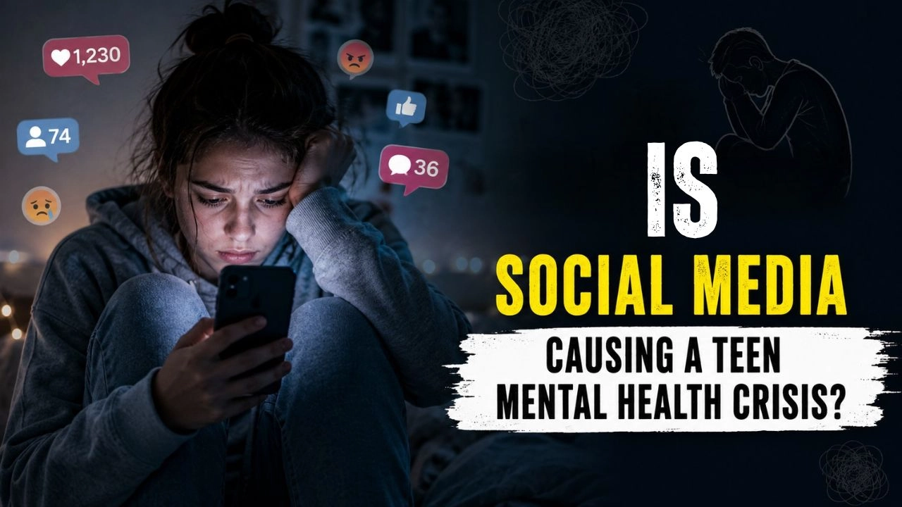 Is Social Media Causing a Teen Mental Health Crisis