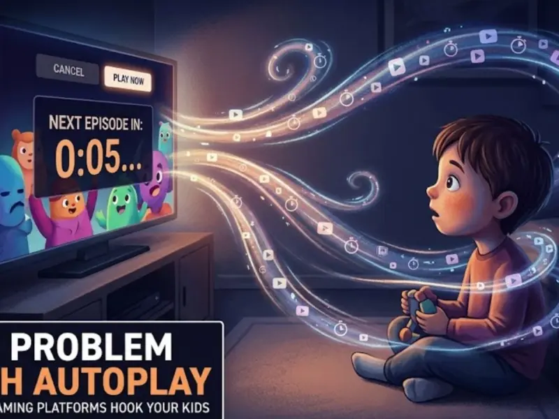 The Problem With Autoplay: How Streaming Platforms Hook Your Kids