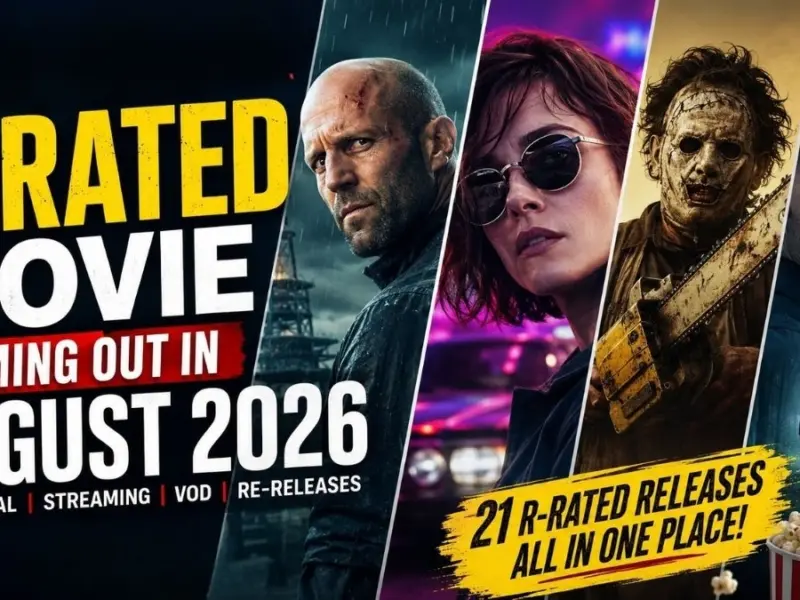 All R-Rated Movies Releasing in August 2026