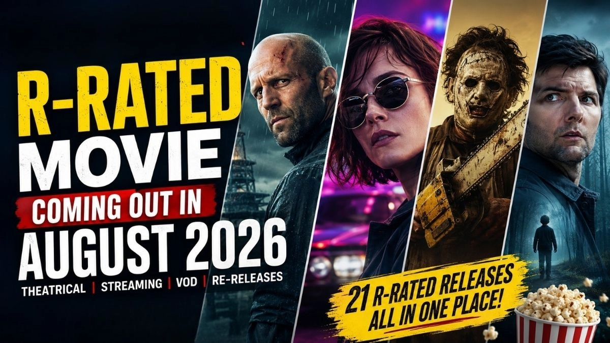 All R-Rated Movies Releasing in August 2026