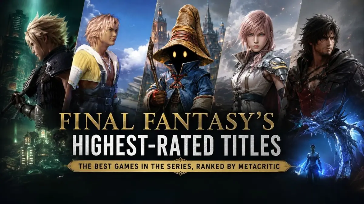 Final Fantasy’s Highest-Rated Titles: The Best Games in the Series