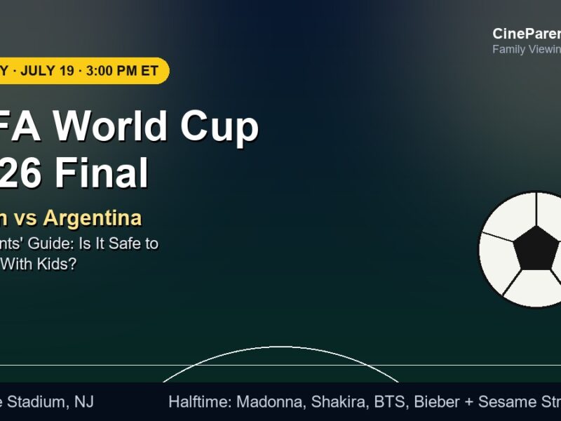 FIFA World Cup 2026 Final Parents Guide: Is Spain vs Argentina Safe to Watch With Kids?
