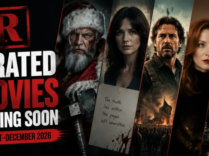 R-Rated Movies Coming Soon: Release Calendar